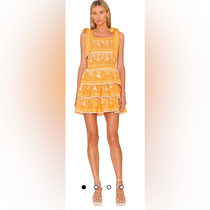 Cleobella Eliana Mini Dress In Coastal Print